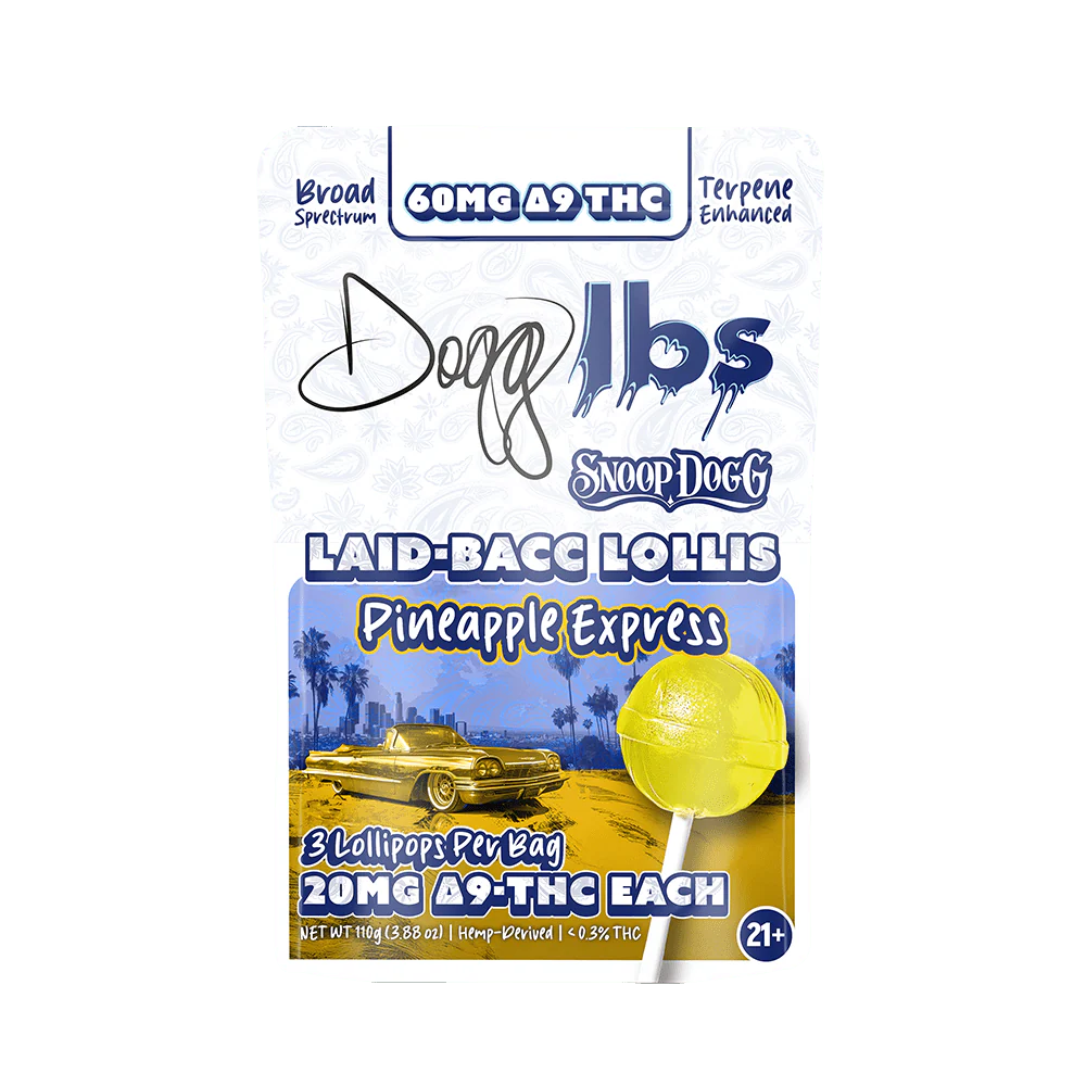 Dogg Lbs 20mg THC Lollipops 3 pack - Image 3
