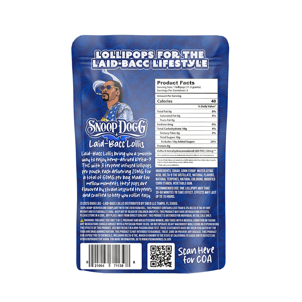Dogg Lbs 20mg THC Lollipops 3 pack - Image 4