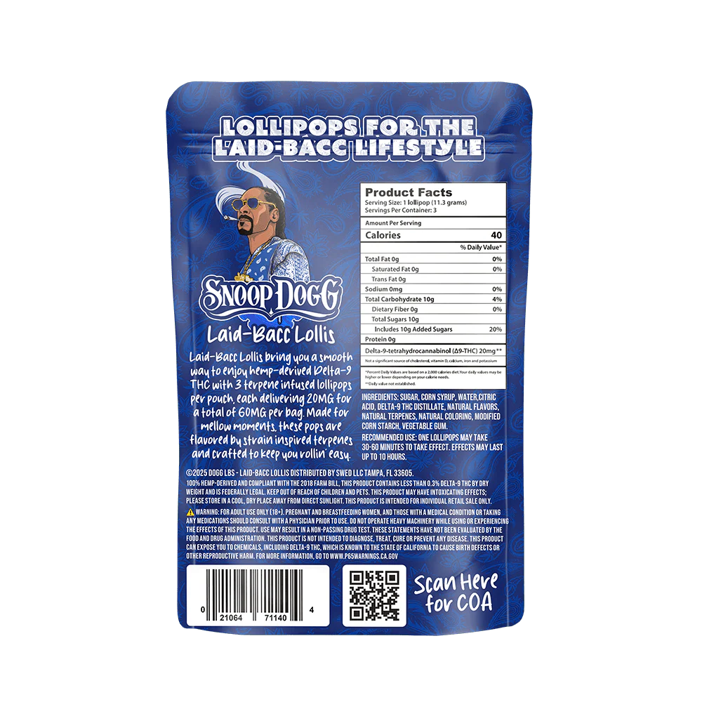 Dogg Lbs 20mg THC Lollipops 3 pack - Image 6