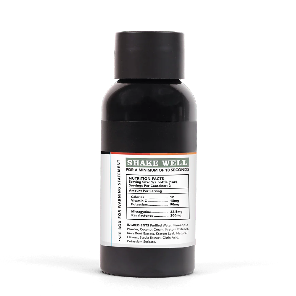 No. 530 Mixed Green Kratom & Kava Tonic, 3 Pack - Image 3