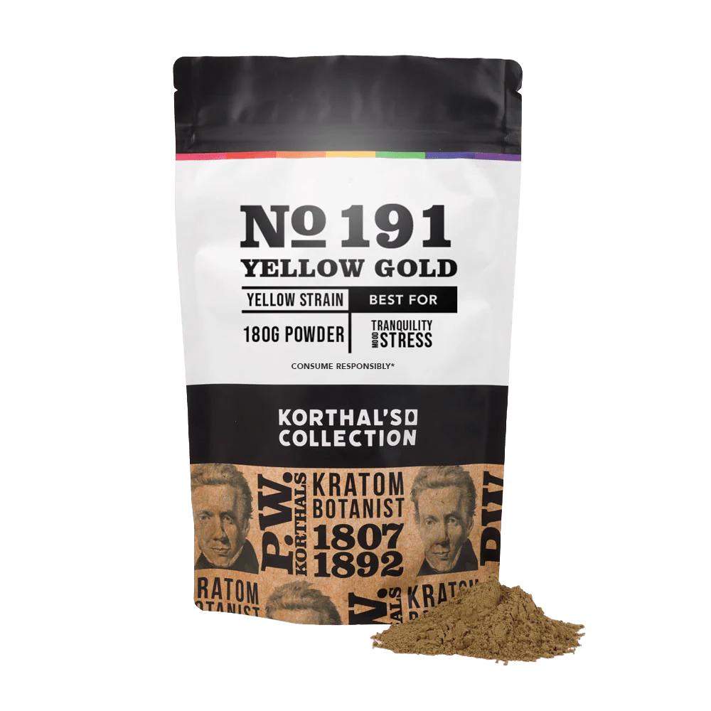 No 191 Yellow Gold Kratom Powder - Image 4