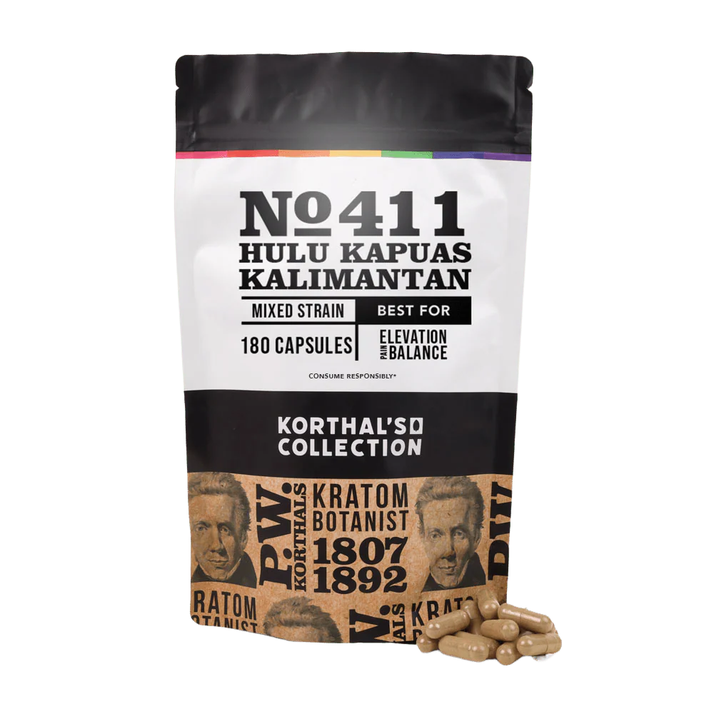 No 411 Hulu Kapuas Kalimantan Kratom Capsules - Image 4