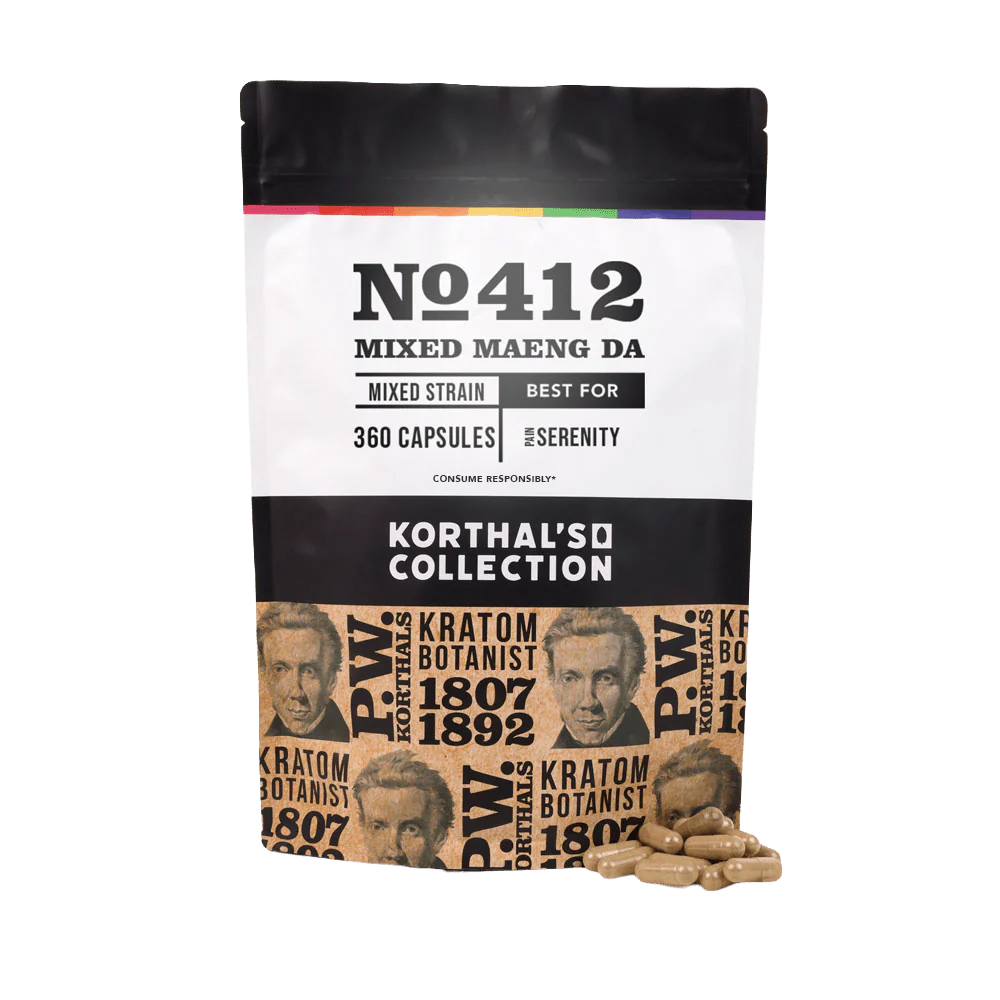 No 412 Mixed Maeng Da Kratom Capsules - Image 5