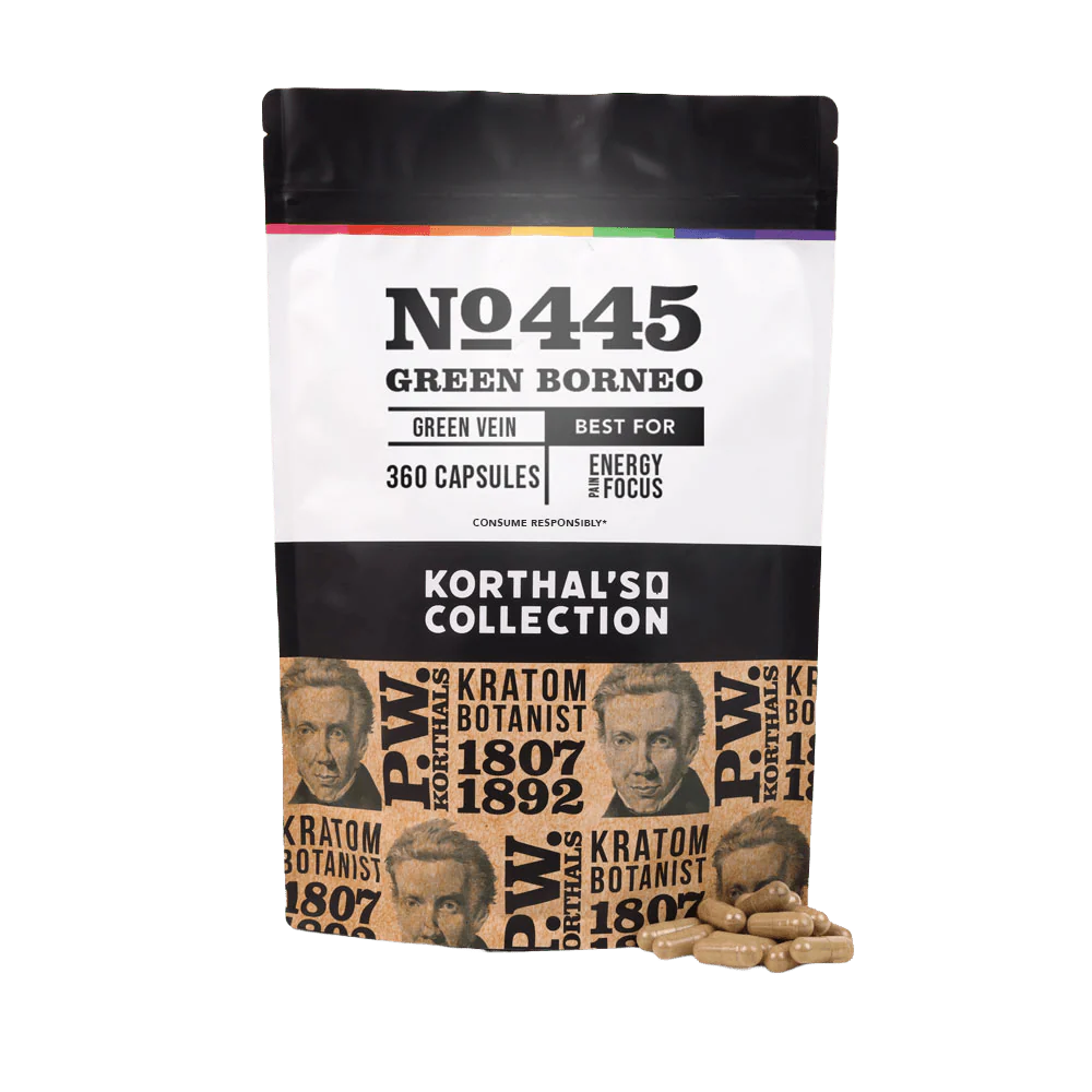 No 445 Green Borneo Kratom Capsules - Image 5