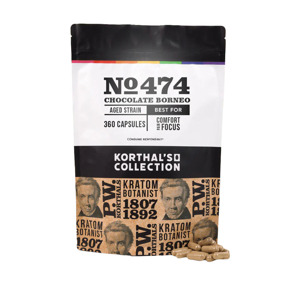 No 474 Chocolate Borneo Kratom Capsules - Image 5