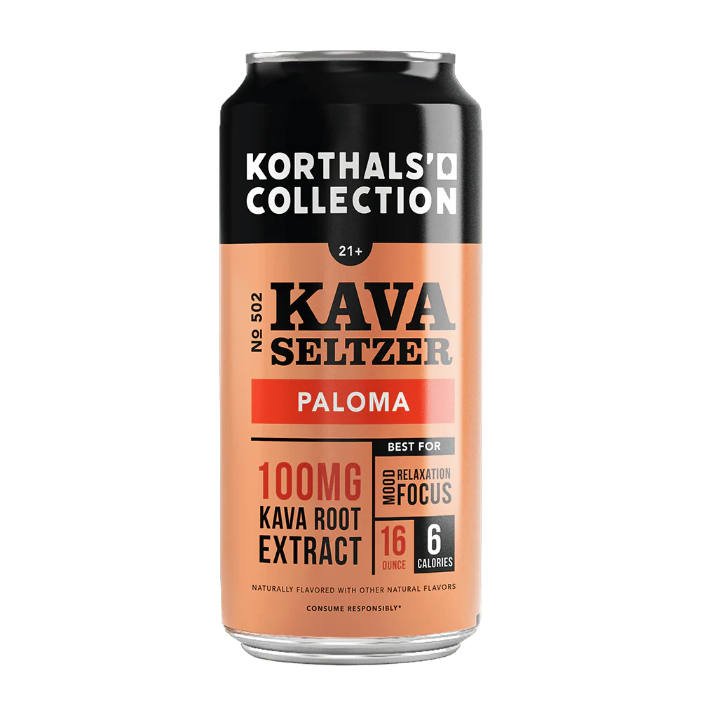 No 502 Kava Seltzer Paloma 16oz - 4 pack - Image 3