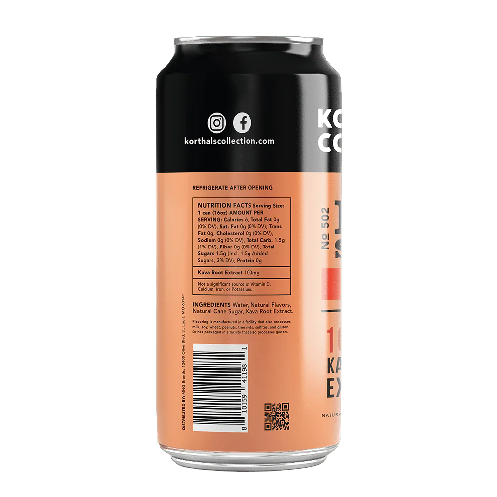 No 502 Kava Seltzer Paloma 16oz - 4 pack - Image 4