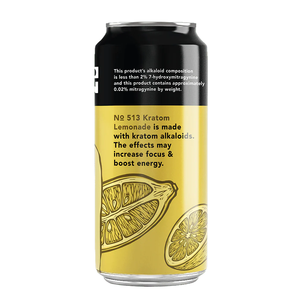 No. 513 Kratom Old Fashion Lemonade 16oz - 4pk - Image 5