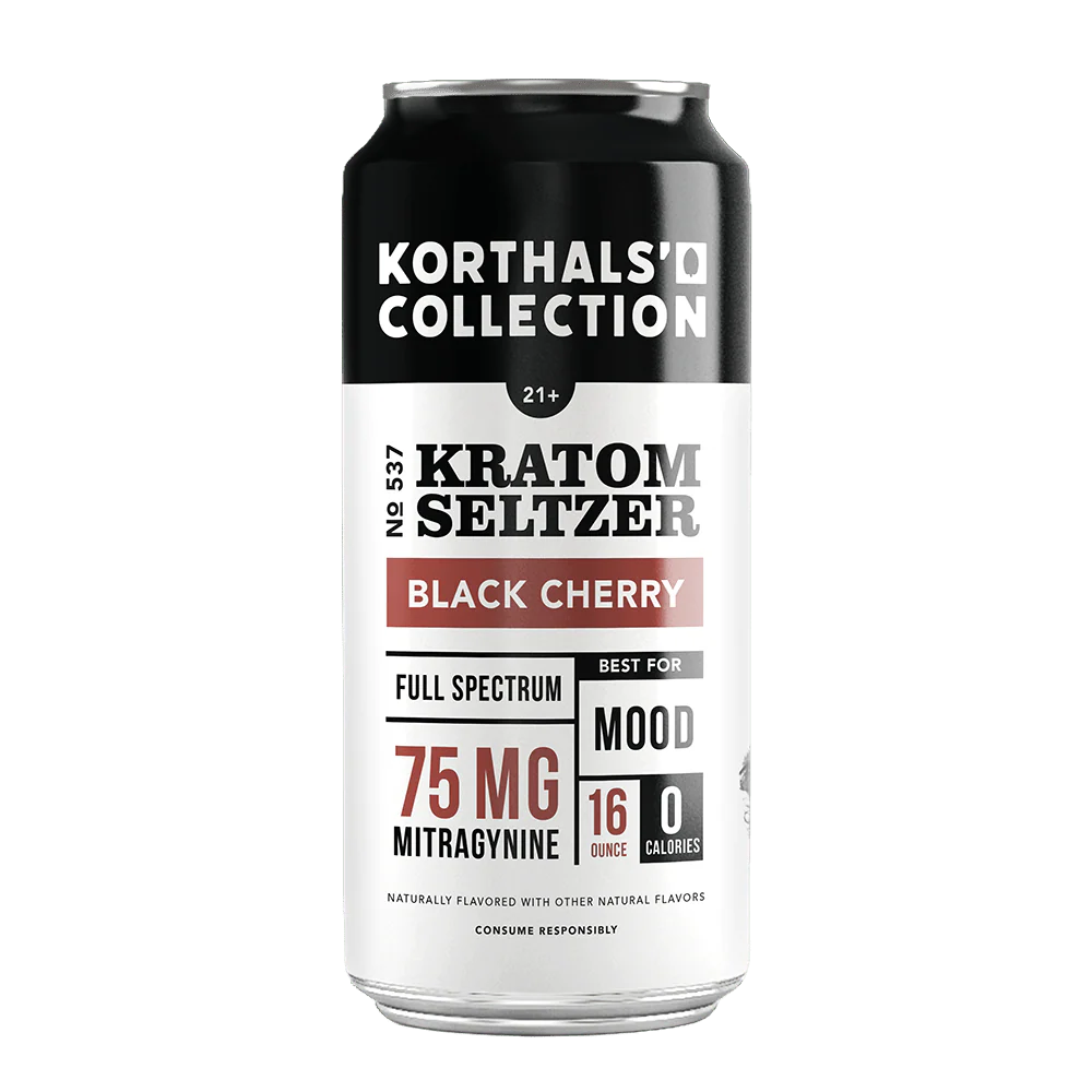 No. 537 Kratom Seltzer Black Cherry