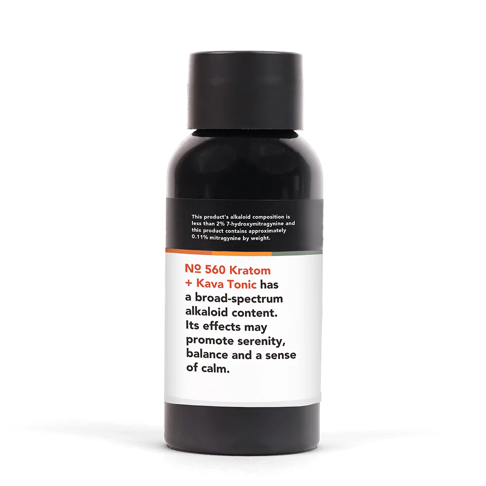 No. 560 Mixed Red Kratom & Kava Tonic, 3 Pack - Image 3