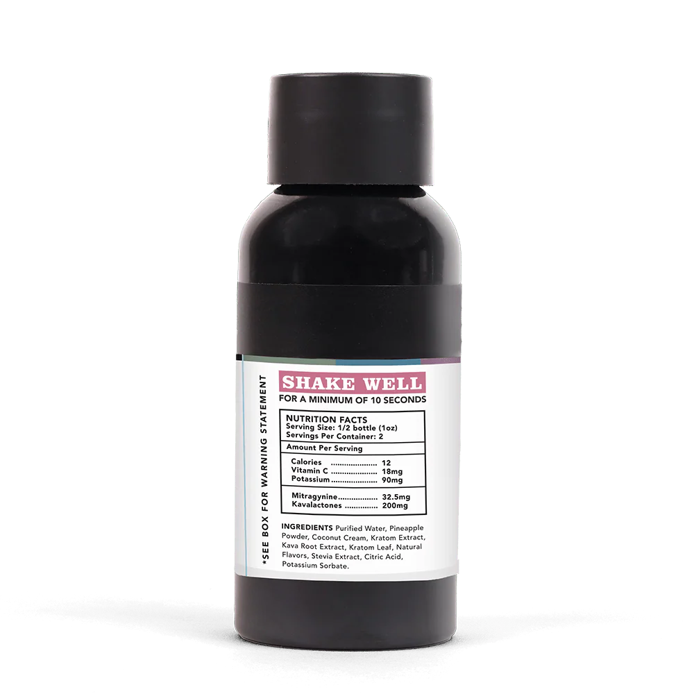 No. 590 Mixed White Kratom & Kava Tonic, 3 Pack - Image 3